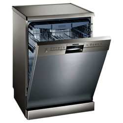 Siemens SN26M880GB Freestanding Dishwasher, Stainless Steel